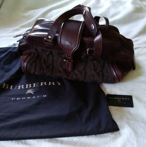 Authentic Burberry Prorsum Bracken Bag
